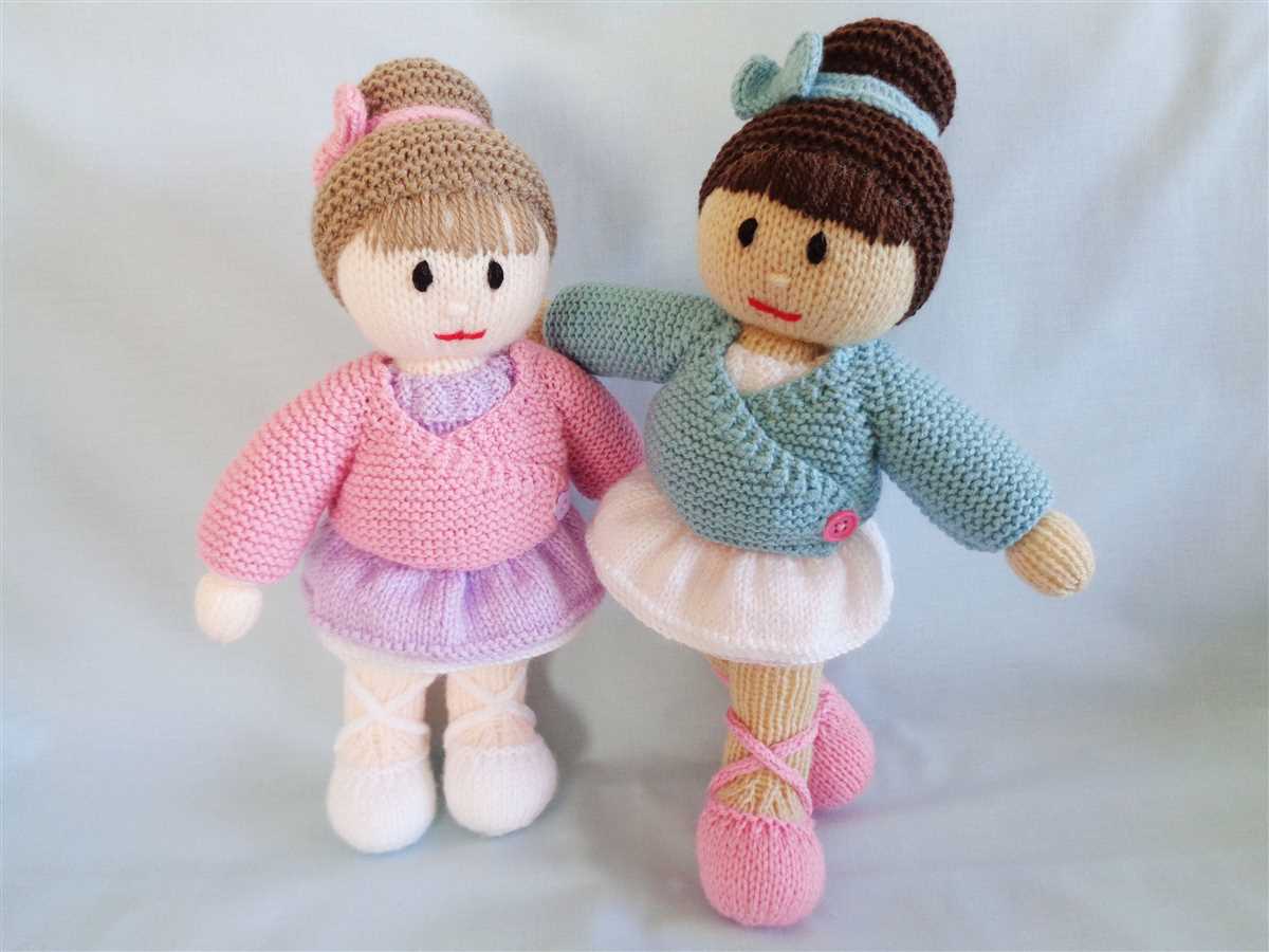 Knitting patterns for toys and dolls