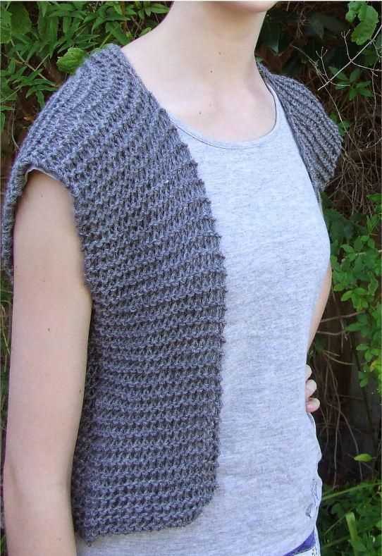 Knitting patterns for vests free