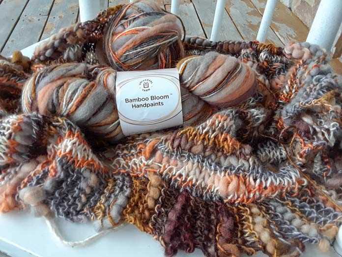 Knitting patterns using bamboo yarn