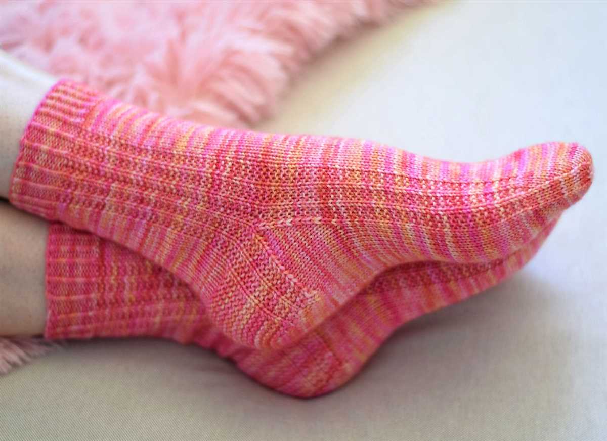 Knitting sock patterns