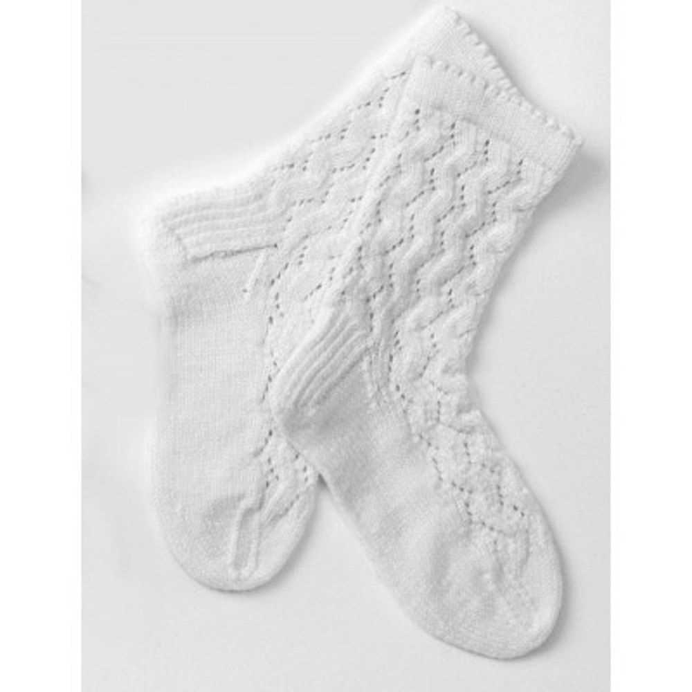 Lace socks knitting pattern free