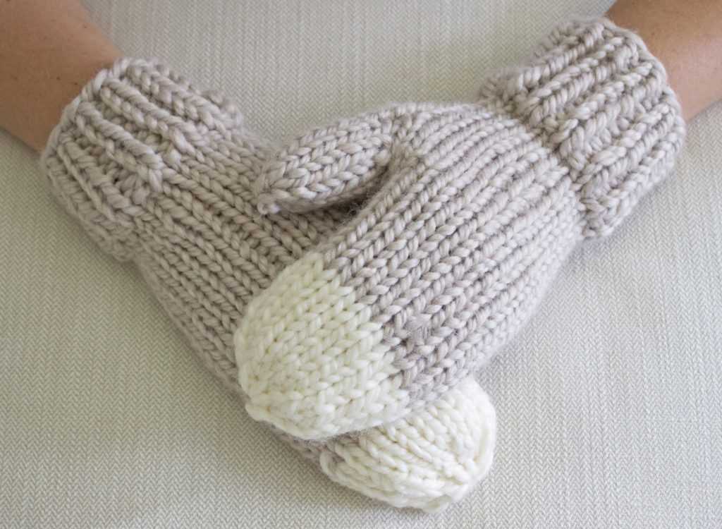 Ladies mittens knitting pattern free