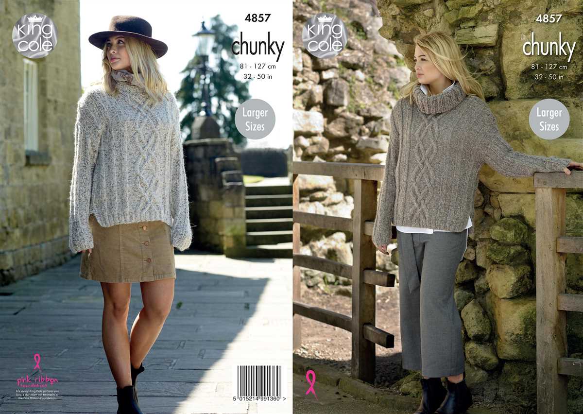 Ladies aran sweater knitting pattern