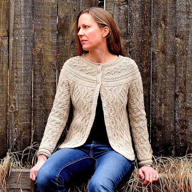 Ladies double knitting cardigan patterns