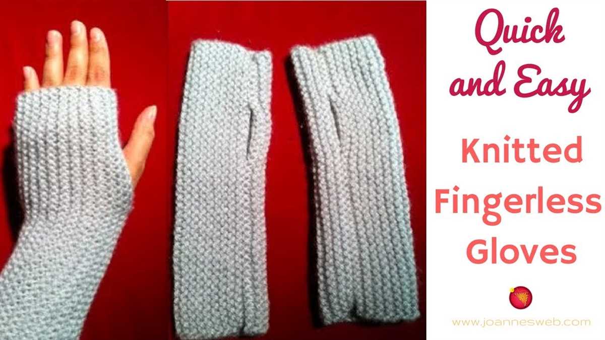 Ladies mittens knitting pattern free