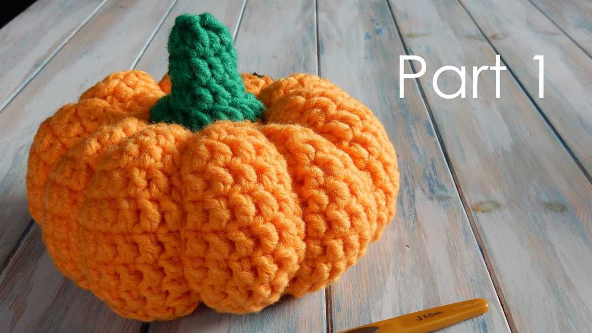 Large pumpkin knitting pattern free