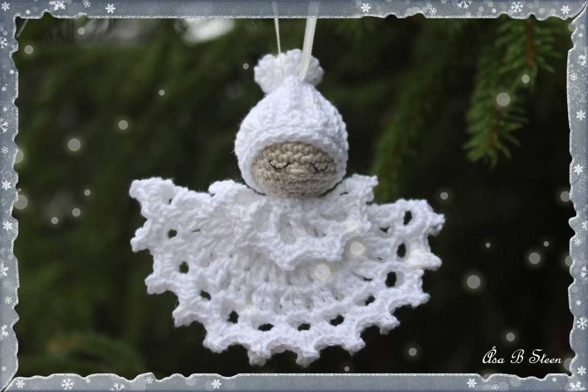 Let's knit christmas angel pattern