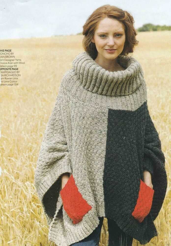 How to Knit a Delicate Poncho with a Beautiful Lightweight Pattern Lightweight poncho knitting pattern