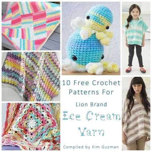 Lion brand cupcake yarn knitting patterns