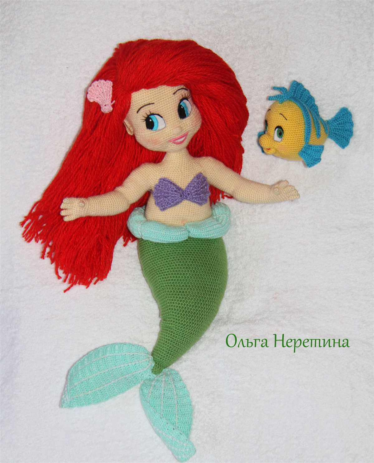 Little mermaid knitting pattern