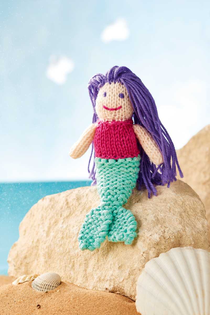Little mermaid knitting pattern