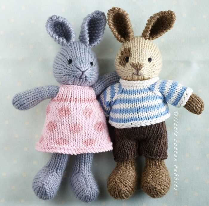 Little rabbit knitting patterns