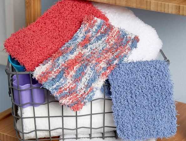 Loom knit dishcloth pattern