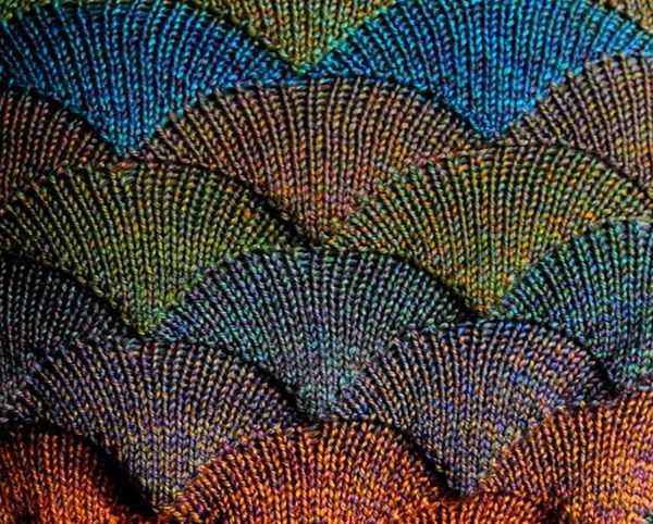 Master the art of loom knitting with these shawl pattern videos Loom knitted shawl pattern videos