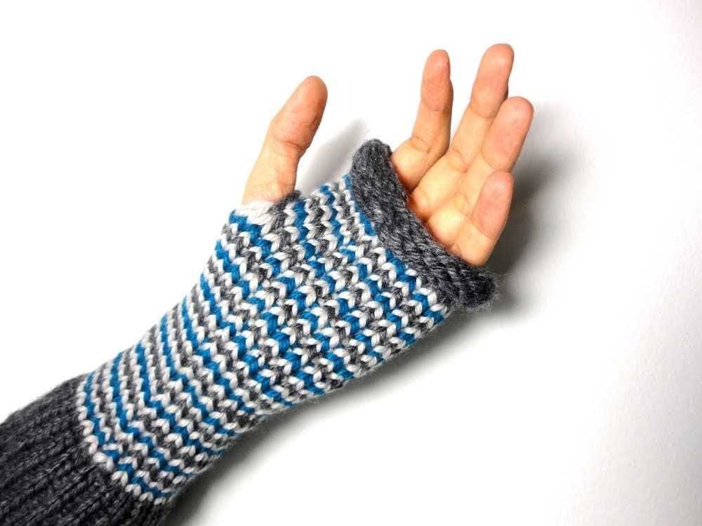 Loom knitting gloves patterns