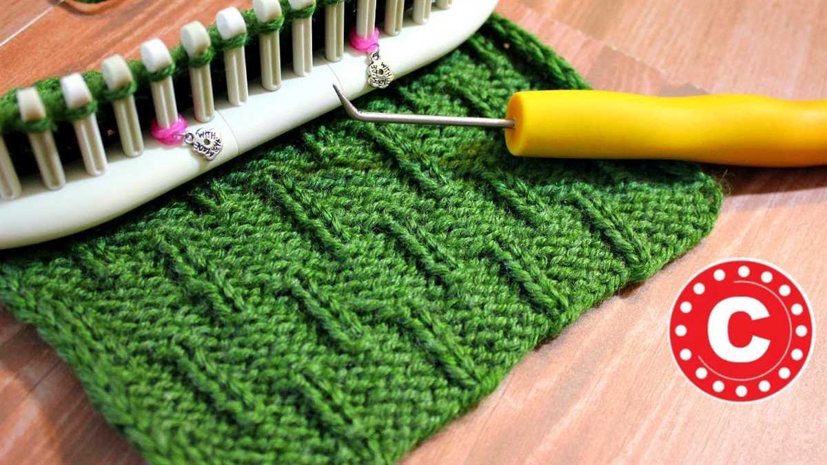 Loom knitting patterns youtube