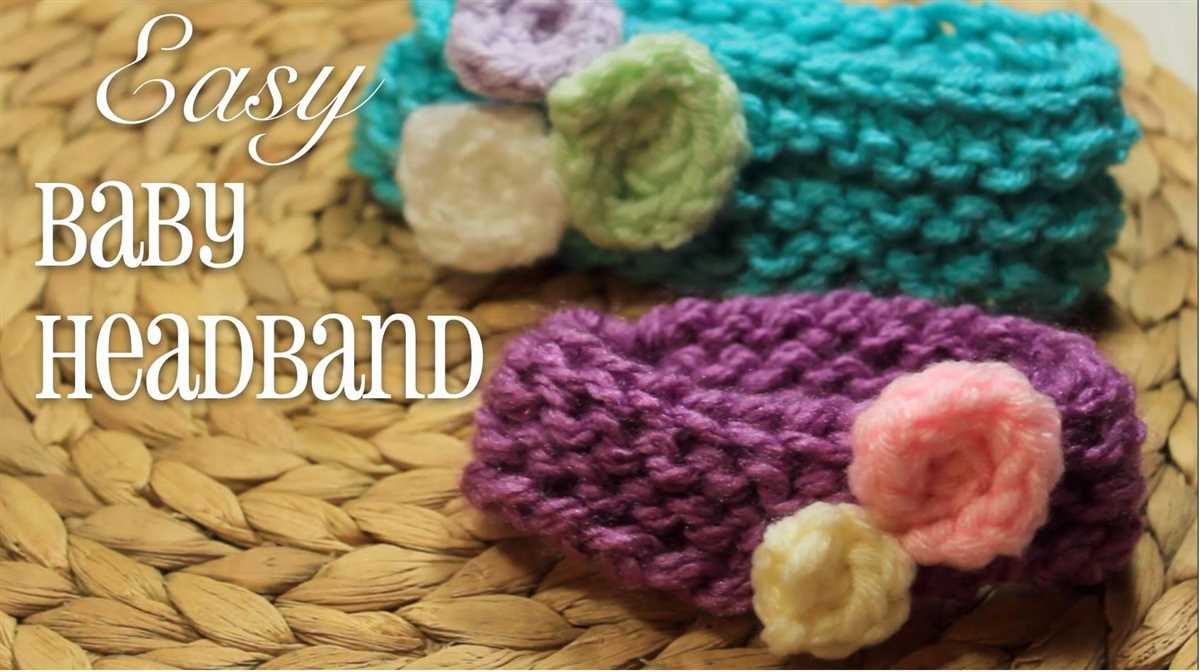 Loom knitted headband patterns