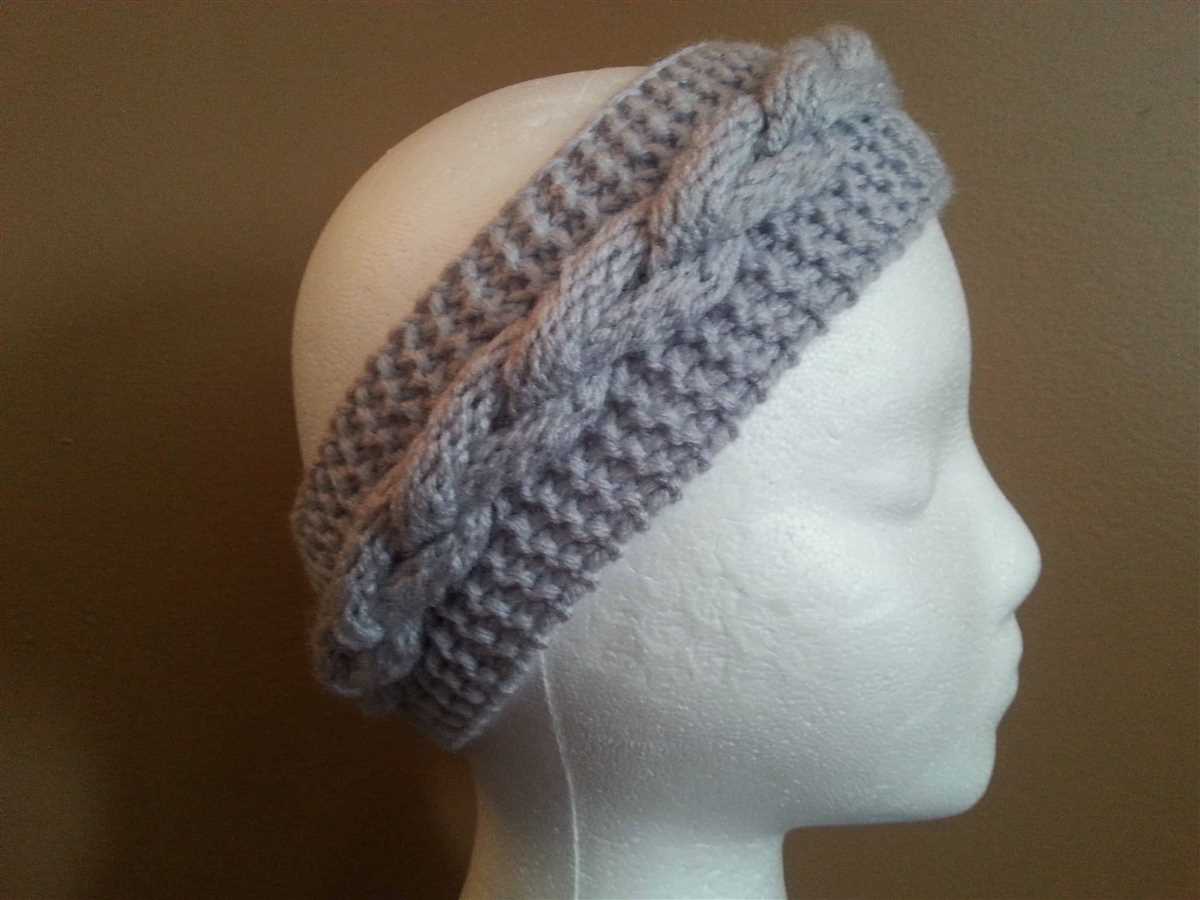Loom knitted headband patterns