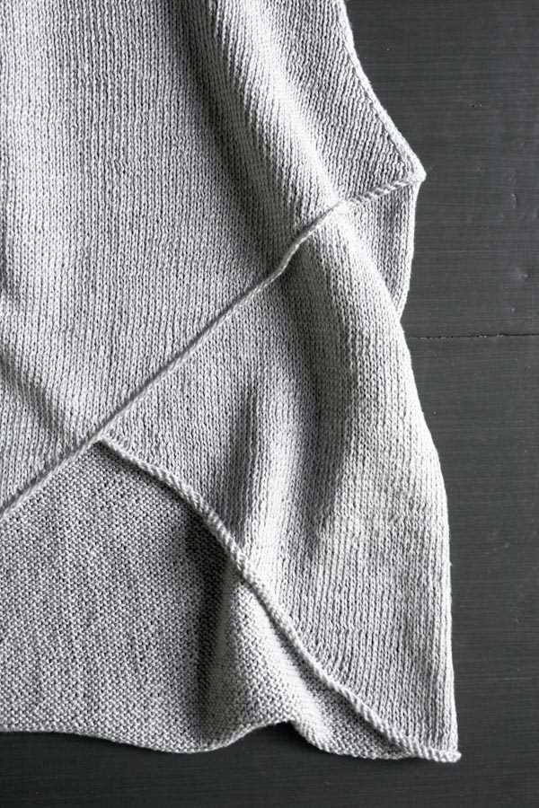 Machine knit tank top pattern