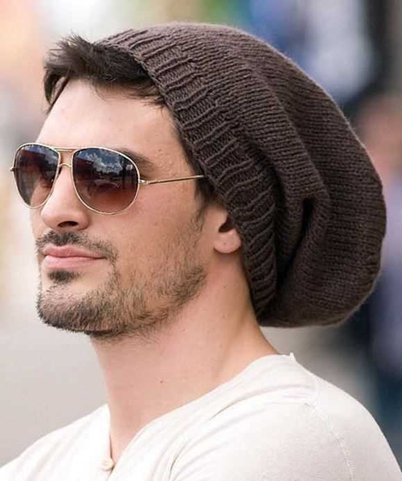 Male beanie knitting pattern