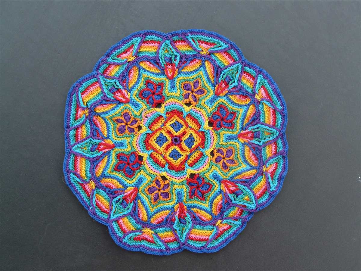 Mandala thick and quick knitting patterns