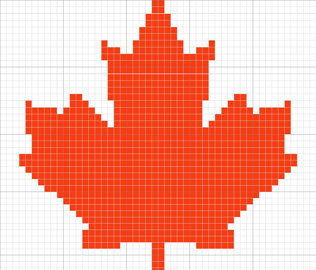 Maple leaf knitting pattern free