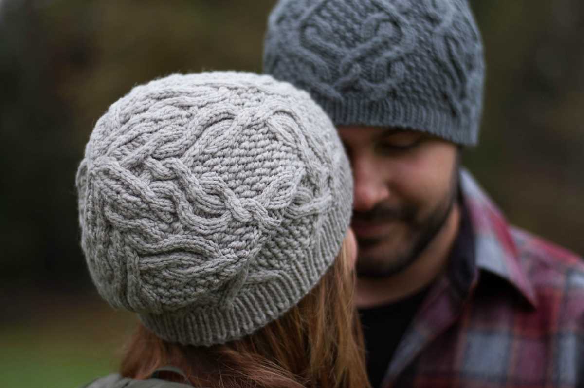 Men's cable knit hat pattern free
