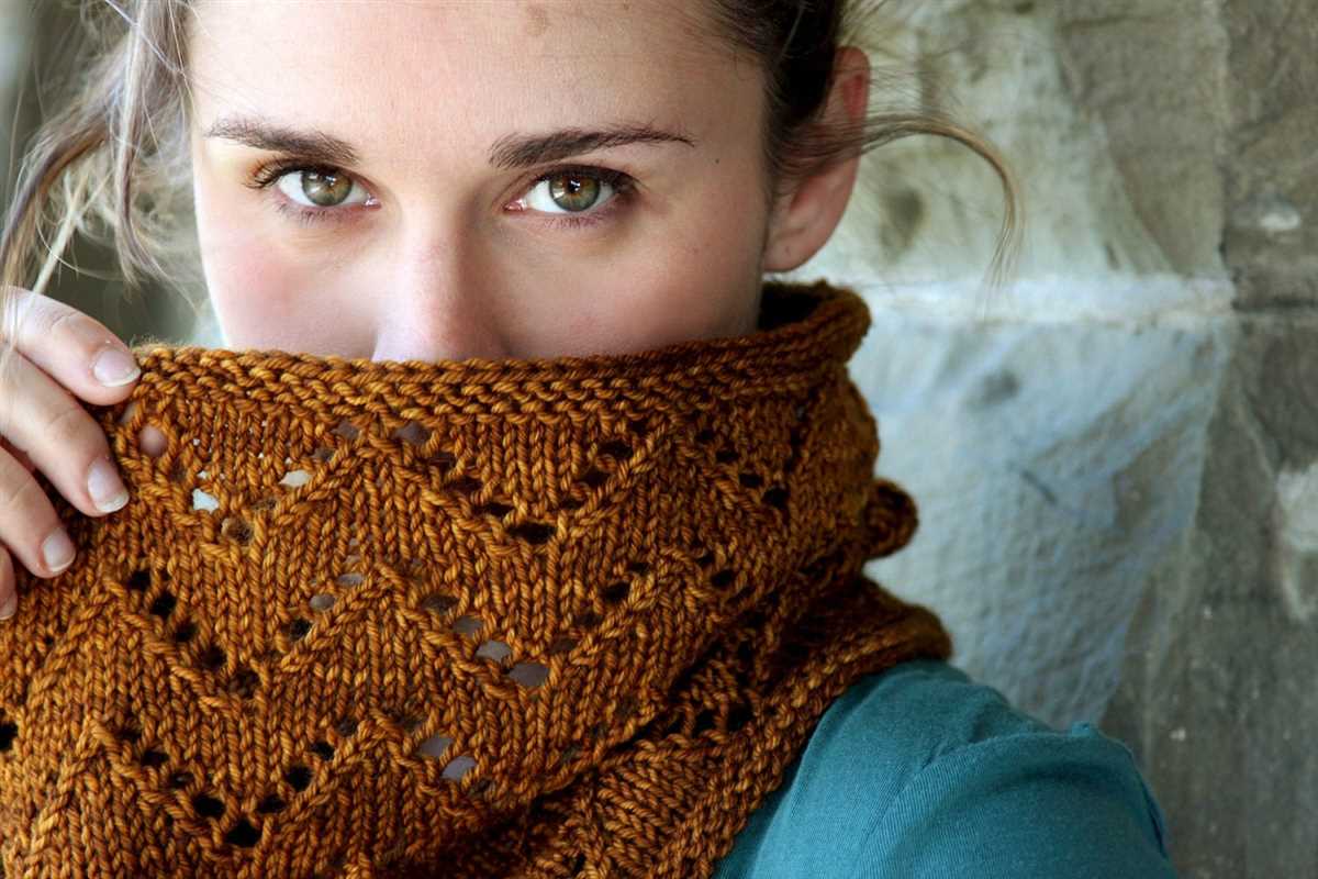 Men's snood knitting pattern free