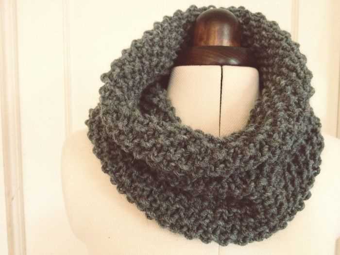Men's snood knitting pattern free
