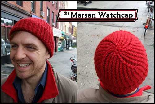 Mens knit hat pattern worsted weight yarn