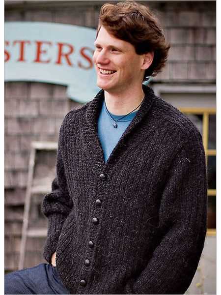 Mens knitted cardigan patterns free