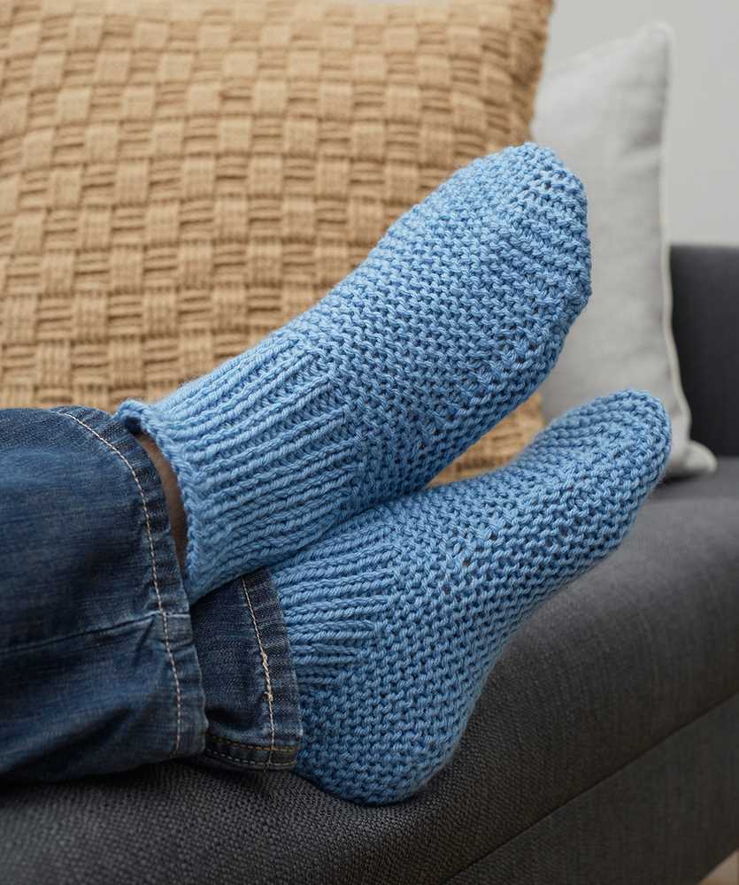 Mens knitted slipper patterns free