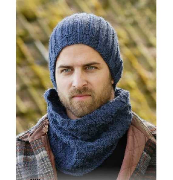 Mens knitted snood pattern