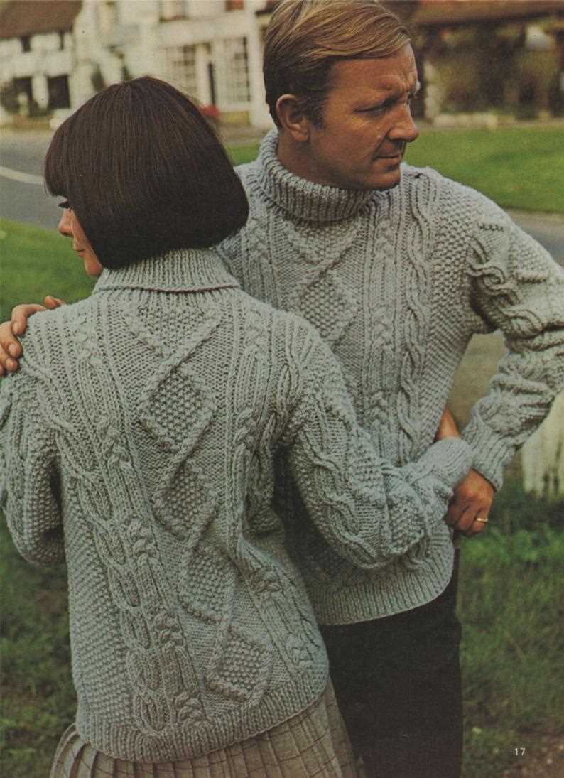 Mens sweater knitting pattern pdf