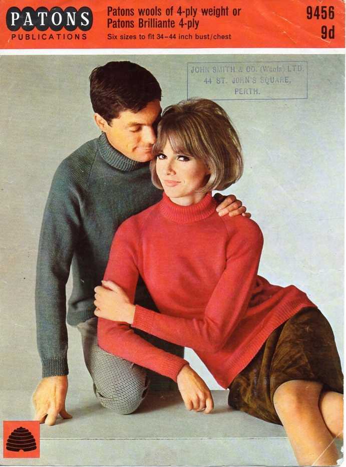 Mens sweater knitting pattern pdf