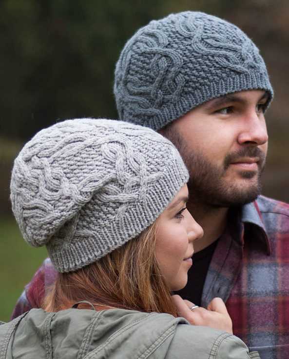 Knit Your Own Cable Hat with this Free Pattern for Men Mens cable knit hat pattern free