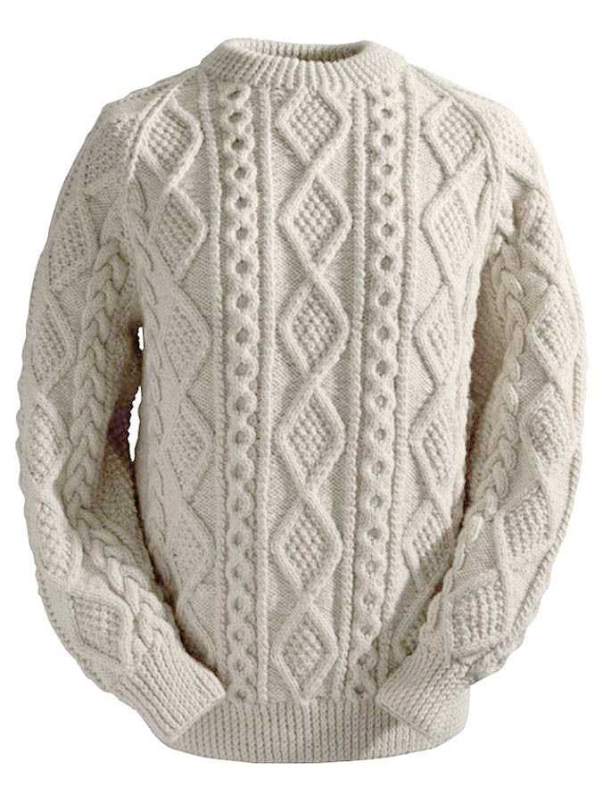 Mens cable knit sweater pattern free