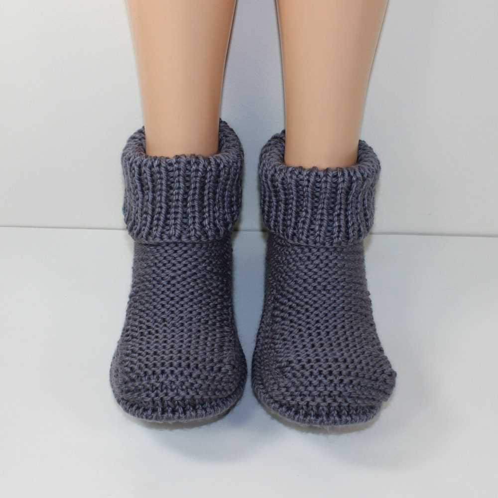 Mens knitted slipper patterns free