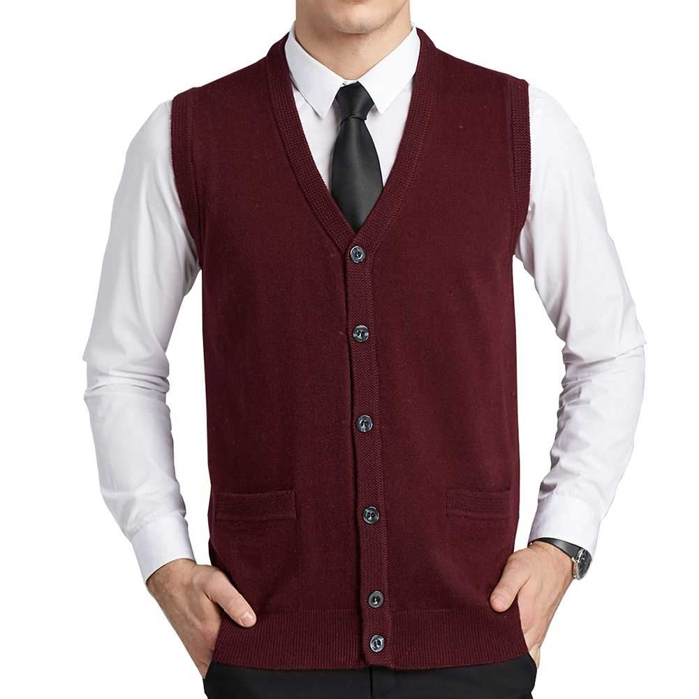 Mens knitted waistcoat pattern