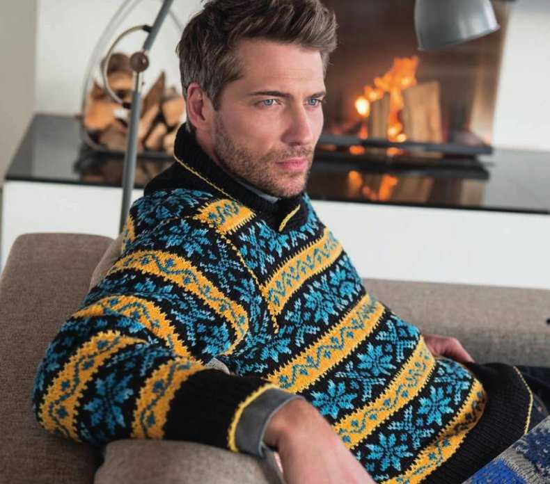 Mens pullover knitting patterns free