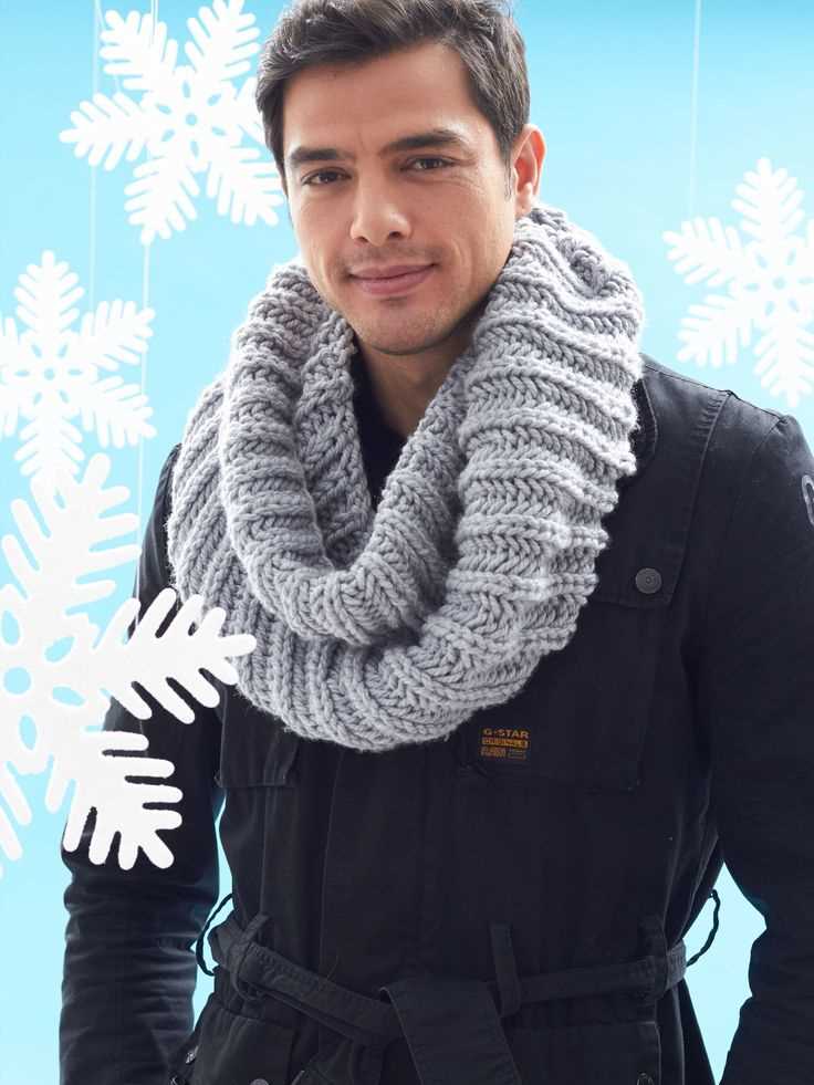 Mens scarf free knitting pattern