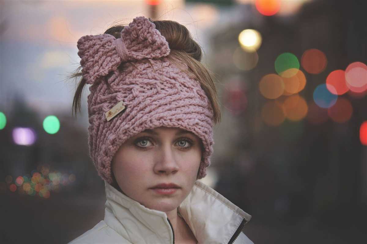 Messy bun hat knitting pattern straight needles