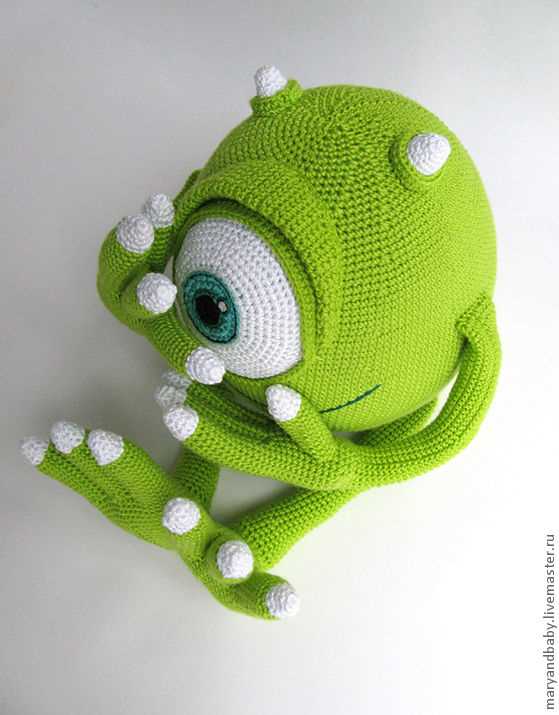 Mike wazowski knitting pattern