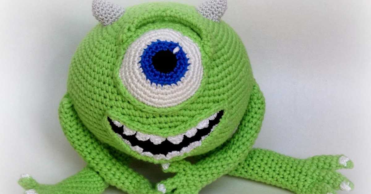 Mike wazowski knitting pattern