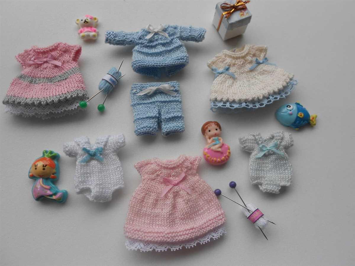 Mini doll knitting patterns