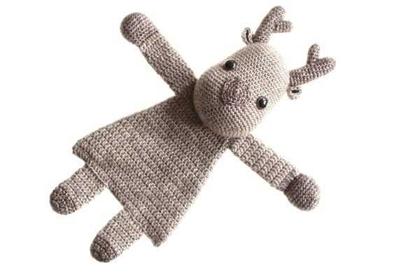 Mini reindeer knitting pattern