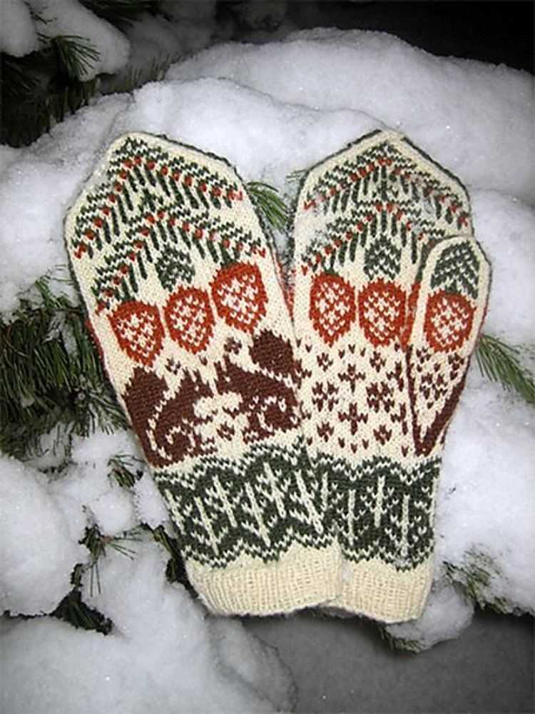 Mitten patterns knitting