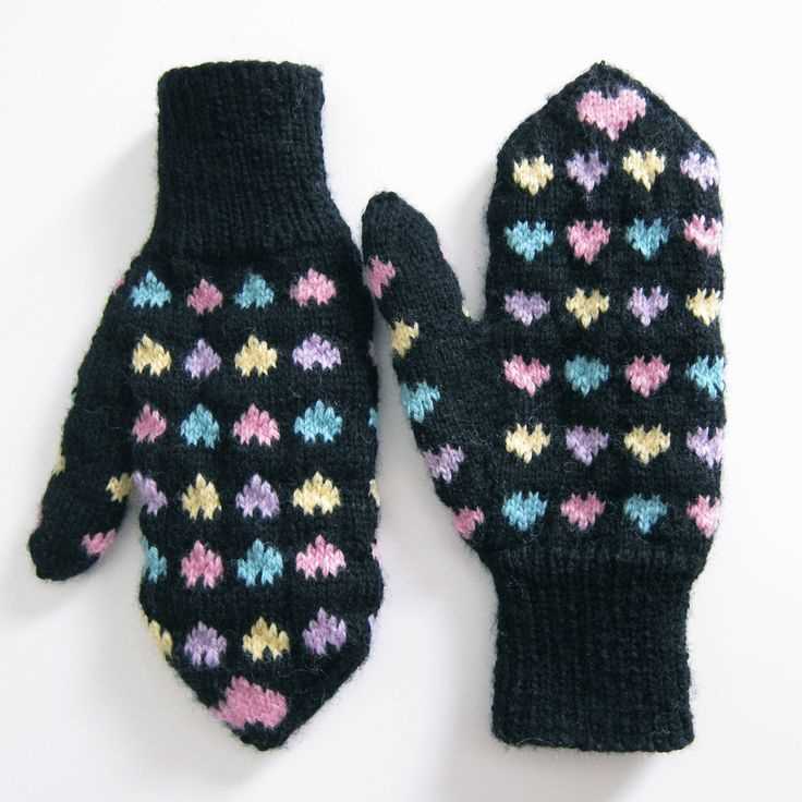 Mittens knitting pattern free
