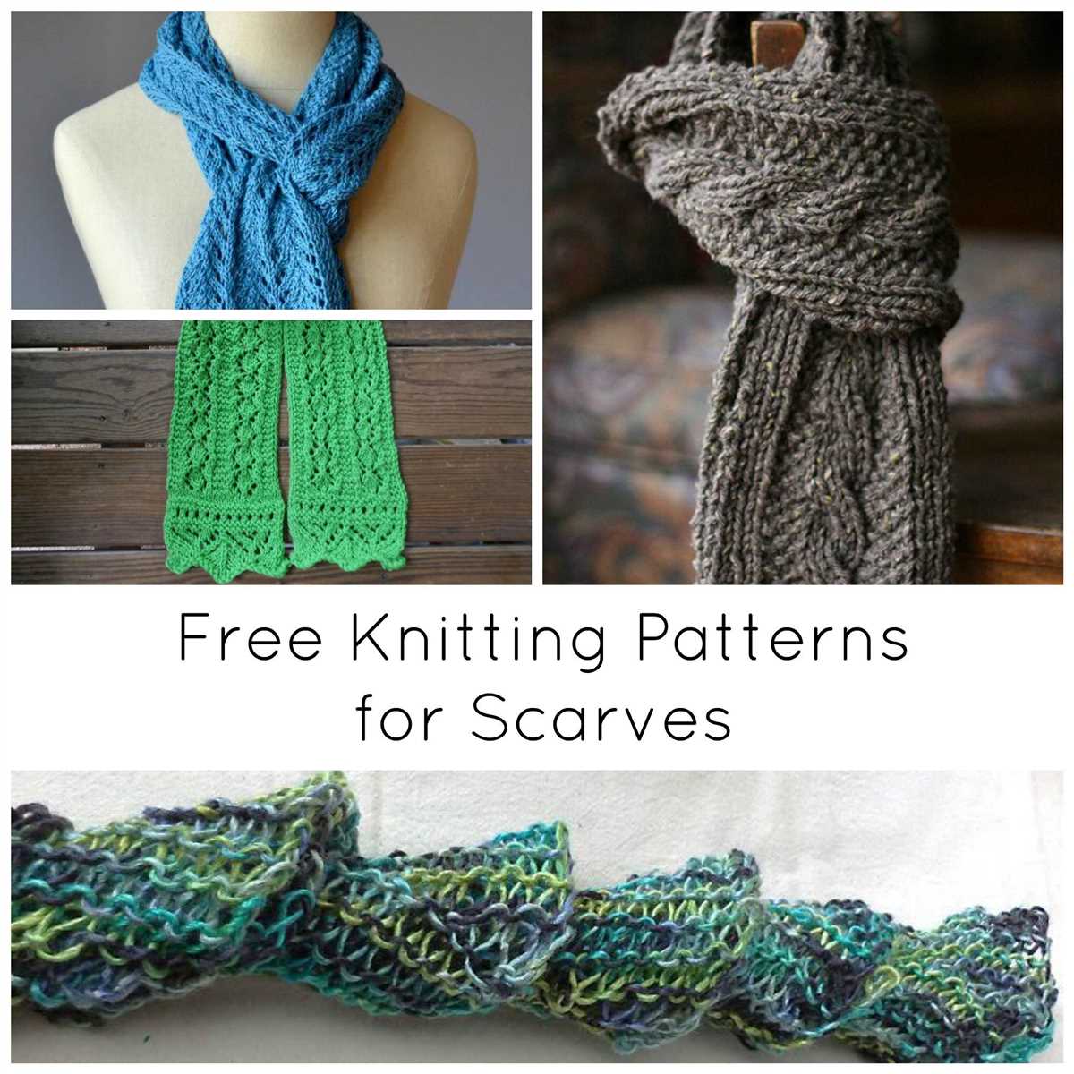 Mobius scarf knitting pattern