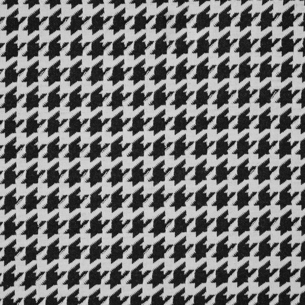 Mock houndstooth knitting pattern